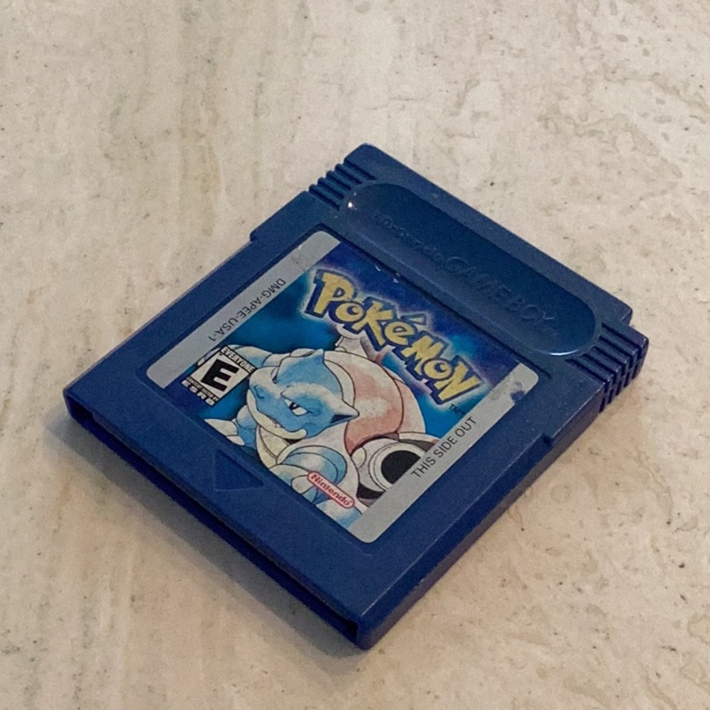 Pokemon Blue Version Nintendo Gameboy Game Authentic Game Boy 1998 Original - Picture 4 of 16